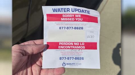 San Diego warns against unauthorized water notices posted on homes